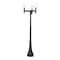Z-Lite Laurent 3 Light Outdoor Post Mount Fixture, 30in. W x 100in. H, Black 597MP3-564P-BK - alternate 1